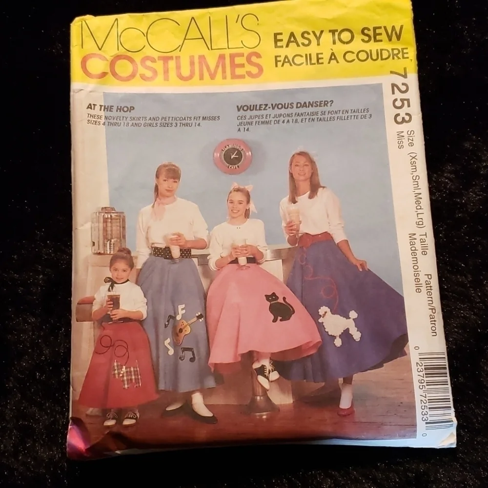 POODLE skirt pattern
